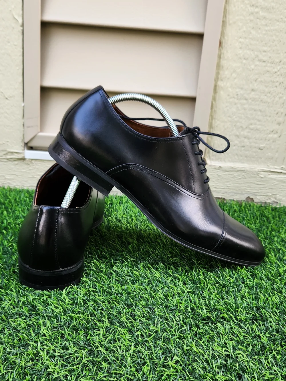 Florsheim Men's Corbetta Cap Toe Oxford Dress Shoes 14180 Black US Size 11 D